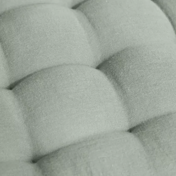 Eminza Matelas De Sol Gaze De Coton (60 X 120 Cm) Gaïa Vert Eucalyptus