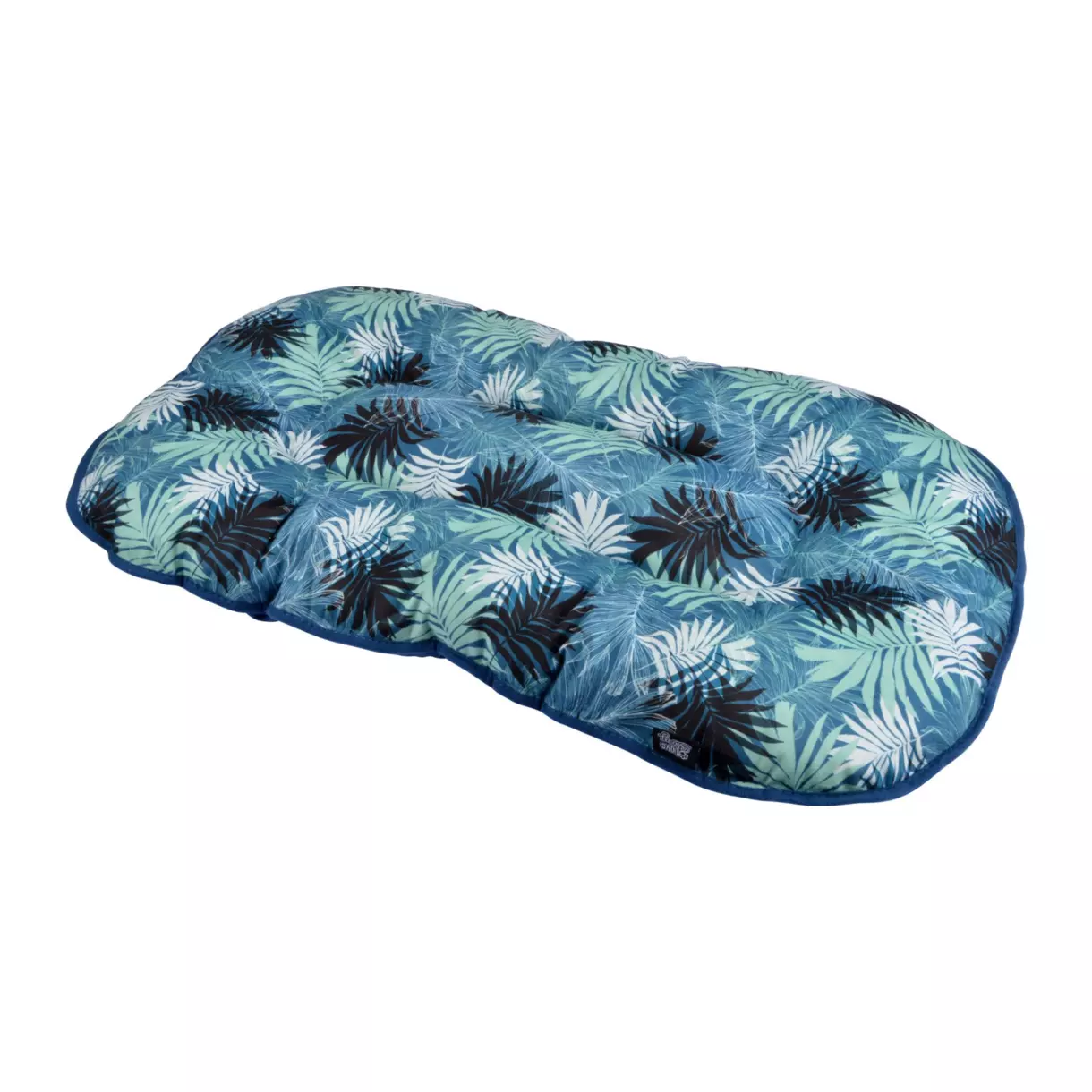 eminza Matelas flocon pour chat et chien Eden L87 cm Bleu