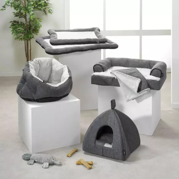 Eminza Matelas Pour Chat Et Chien Cocoon L70 Cm Anthracite
