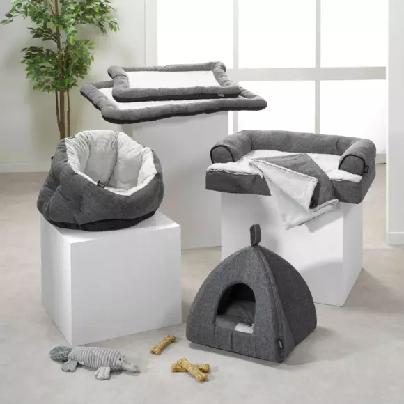 Eminza Matelas Pour Chat Et Chien Cocoon L90 Cm Anthracite