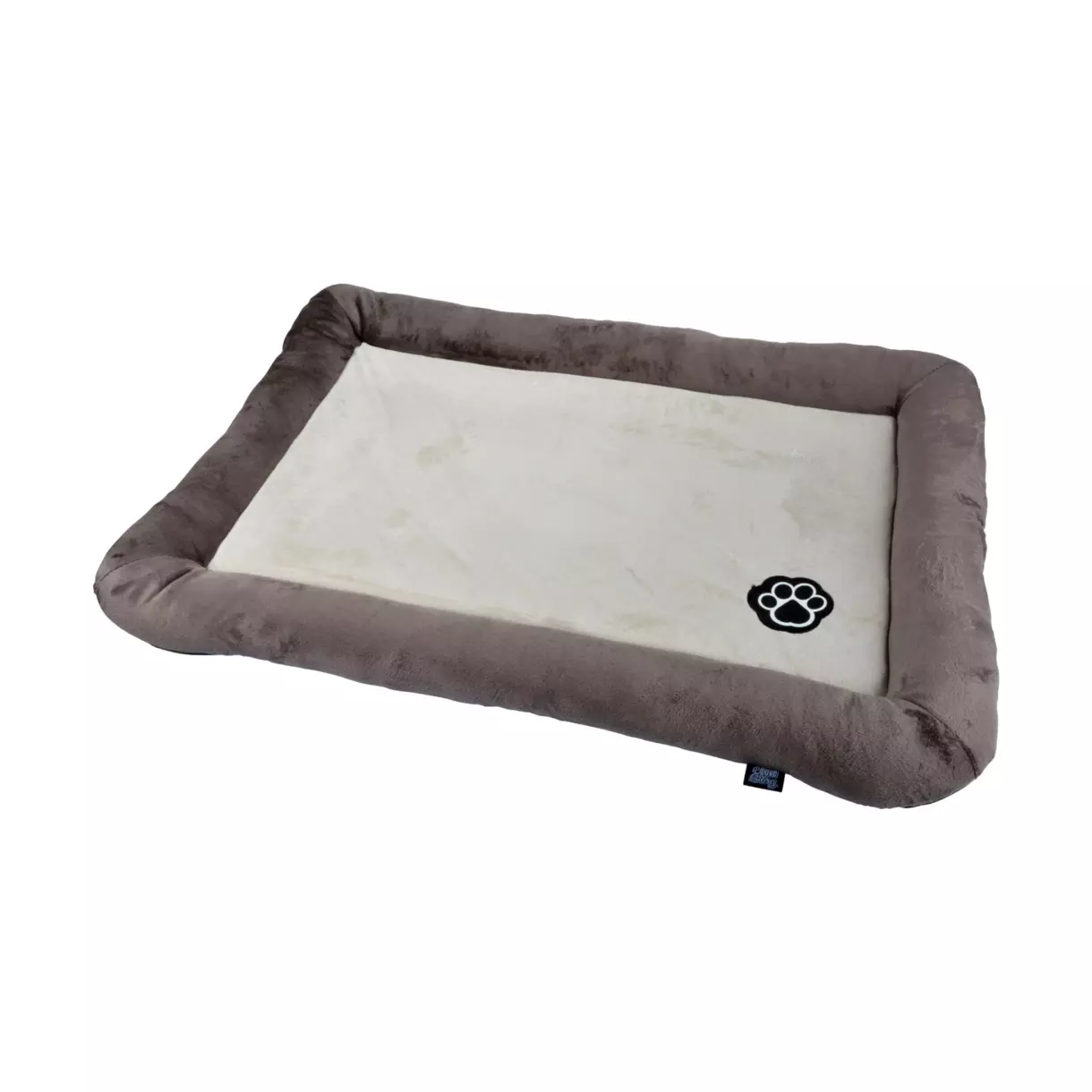 eminza Matelas pour chat et chien Patchy L70 cm Noisette/Beige