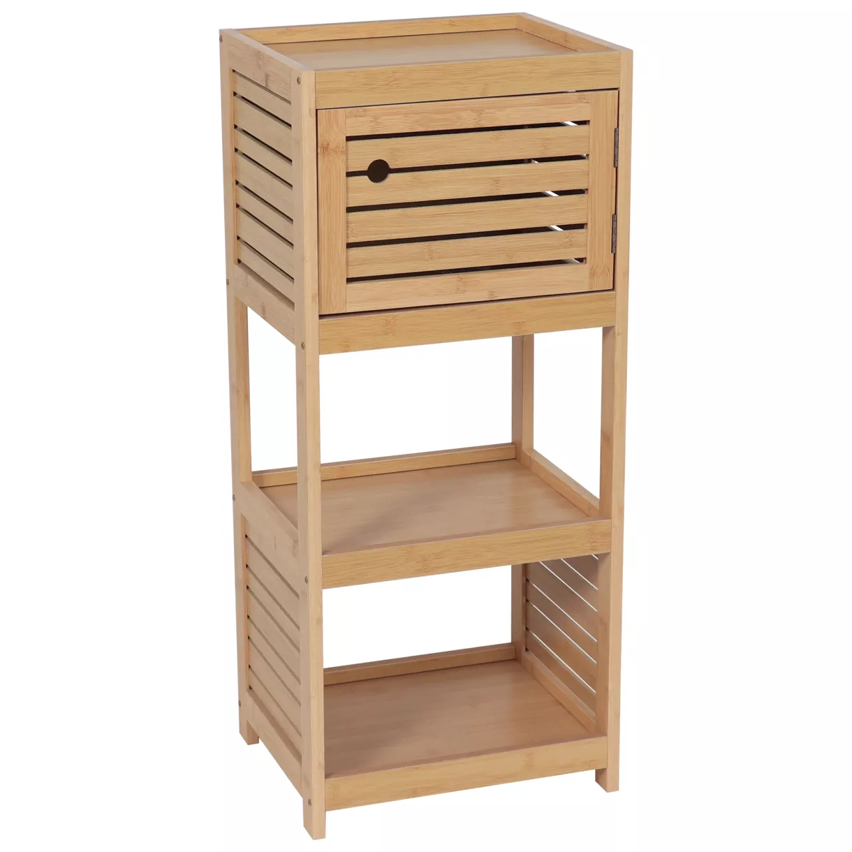 eminza Meuble bas de salle de bain (36 x H83 cm) Trinidad naturel