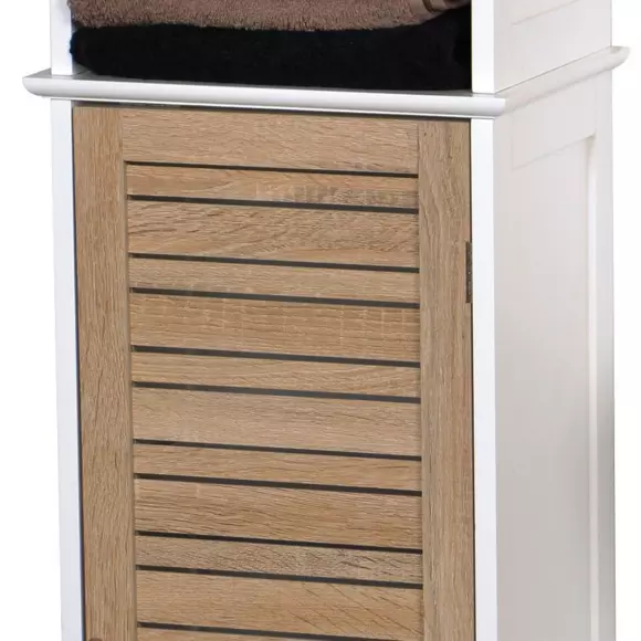 Eminza Meuble Colonne Salle De Bain (35 X H173 Cm) Stockholm Bois