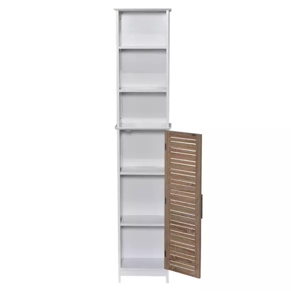 Eminza Meuble Colonne Salle De Bain (35 X H173 Cm) Stockholm Bois