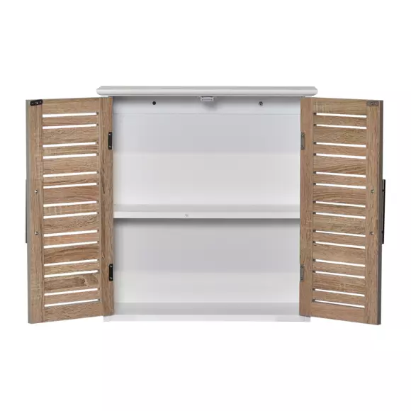 Eminza Meuble Haut De Salle De Bain (52 X H55 Cm) Stockholm Bois