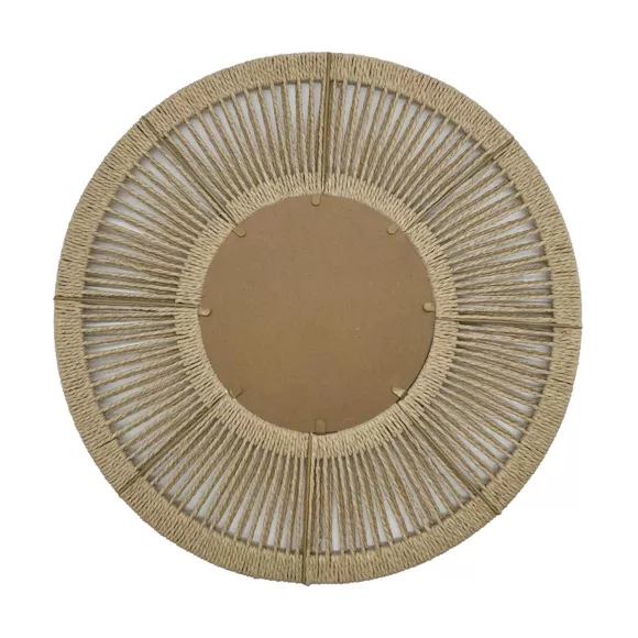 Eminza Miroir Mural Rond En Corde (D60 Cm) Suva Naturel