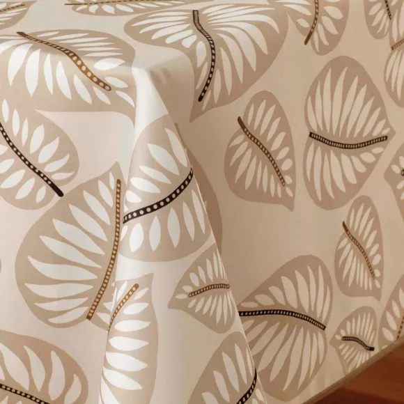 Eminza Nappe Carrée Anti Tache (150 X 150 Cm) Alma Beige
