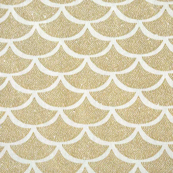 Eminza Nappe De Noël Rectangulaire (140 X 240 Cm) Artdéco Or