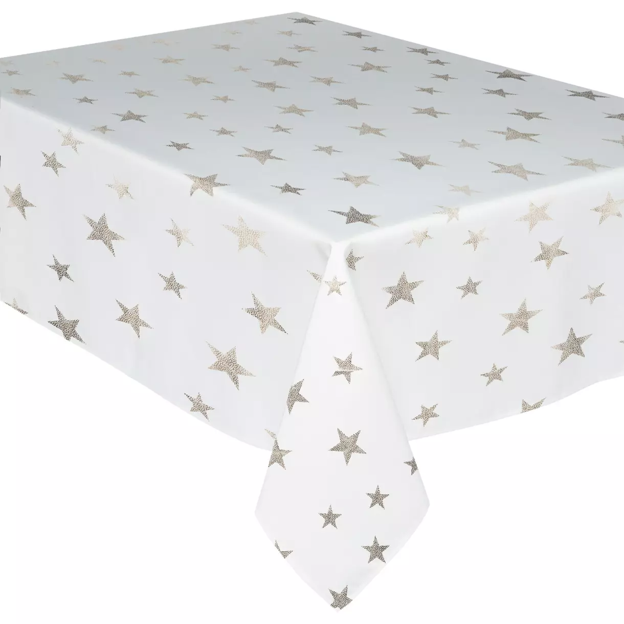 eminza Nappe de Noël rectangulaire (140 x 240 cm) Nova Or
