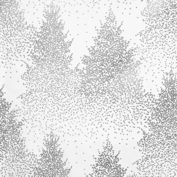 Eminza Nappe De Noël Rectangulaire (140 X 240 Cm) Sapin Argent