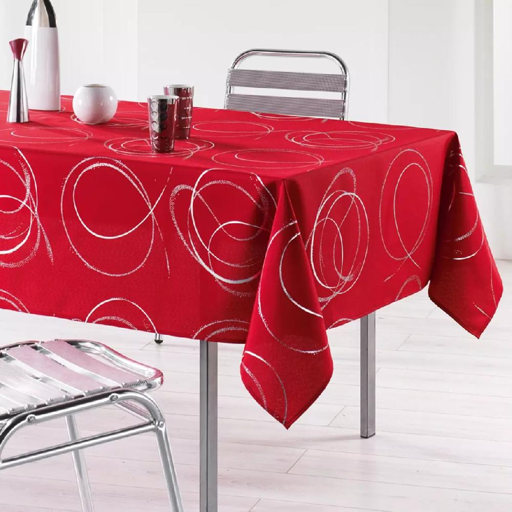 eminza Nappe rectangulaire (150 x 240 cm) Bully Rouge