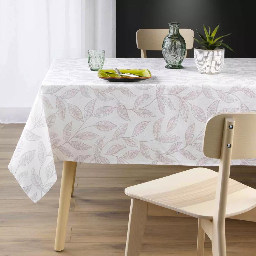eminza Nappe rectangulaire anti tache (140 x 240 cm) Evora Beige