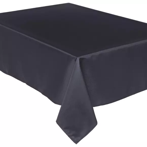 Eminza Nappe Rectangulaire Anti Tache (140 X 240 Cm) Lina Gris Foncé