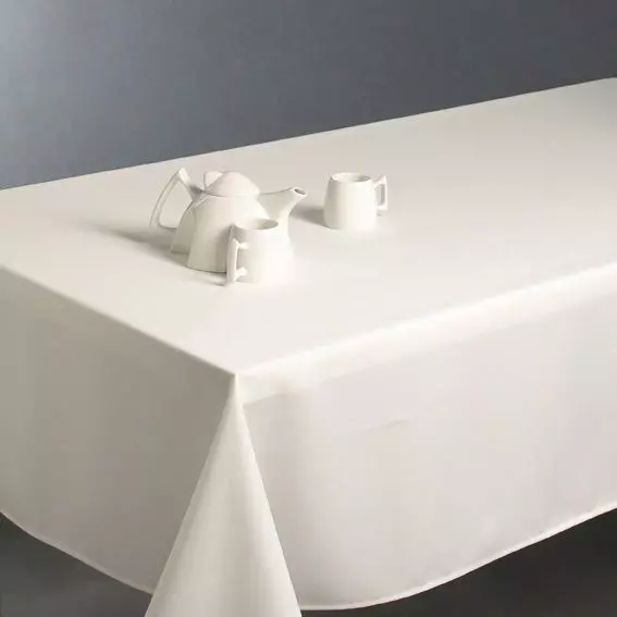 eminza Nappe rectangulaire anti tache (140 x 240 cm) Lina Ivoire