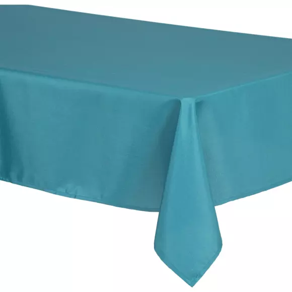 Eminza Nappe Rectangulaire Anti Tache (140 X 240 Cm) Mina Bleu Canard