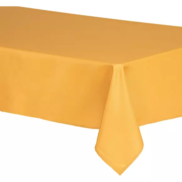 Eminza Nappe Rectangulaire Anti Tache (140 X 240 Cm) Mina Jaune Ocre