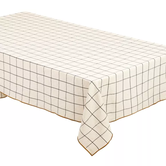 Eminza Nappe Rectangulaire Coton (150 X 250 Cm) Cory Beige