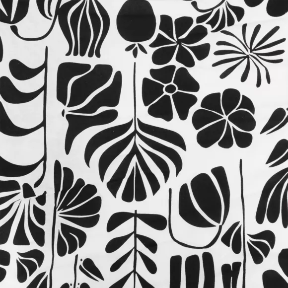 Eminza Nappe Rectangulaire Coton (150 X 250 Cm) Twist Noire