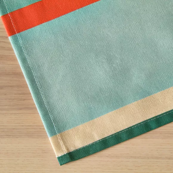 Eminza Nappe Rectangulaire Coton Enduit (150 X 250 Cm) Cervione Multicolore