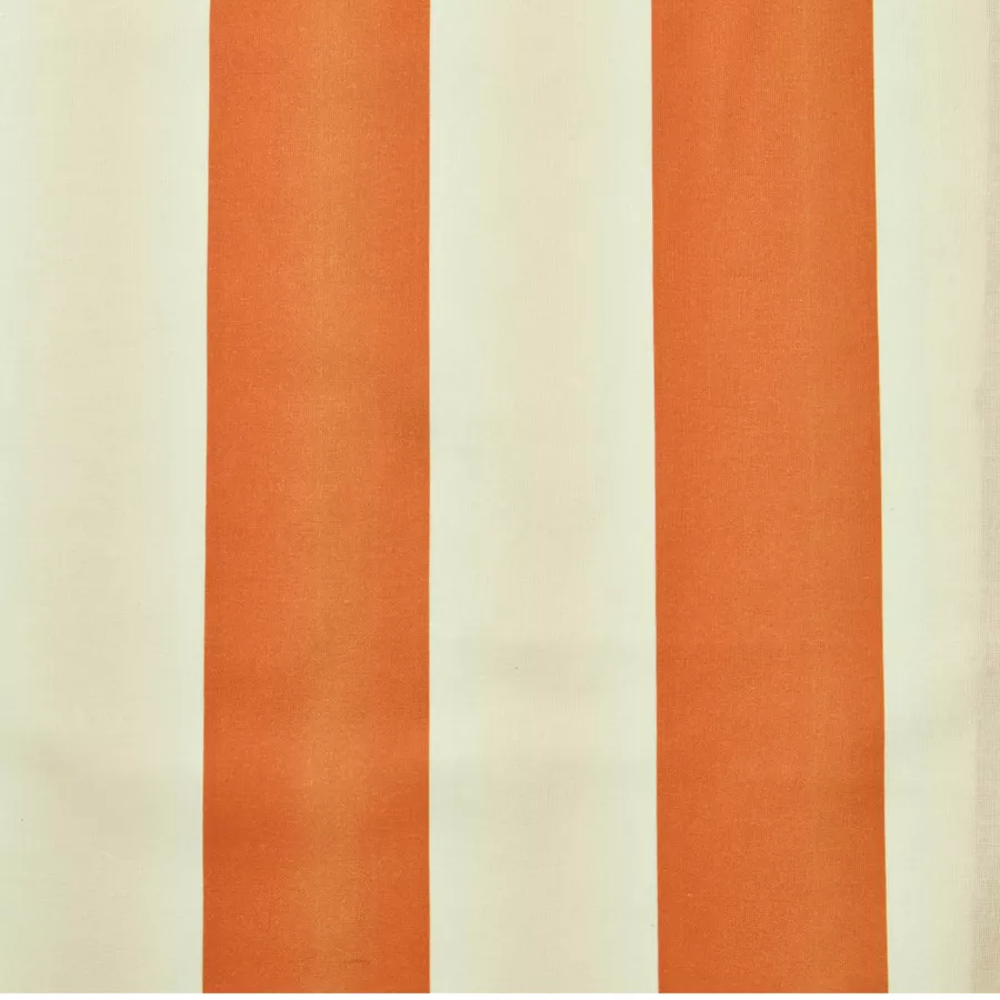 Eminza Nappe Rectangulaire Coton Enduit (150 X 250 Cm) Clementine Orange