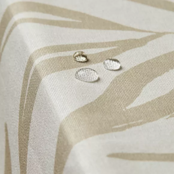 Eminza Nappe Rectangulaire Coton Enduit (150 X 250 Cm) Galice Beige