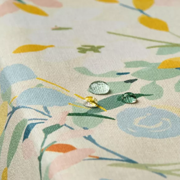 Eminza Nappe Rectangulaire Coton Enduit (150 X 250 Cm) Ornella Multicolore