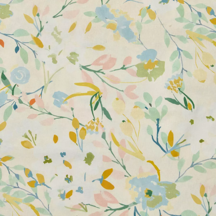 Eminza Nappe Rectangulaire Coton Enduit (150 X 250 Cm) Ornella Multicolore