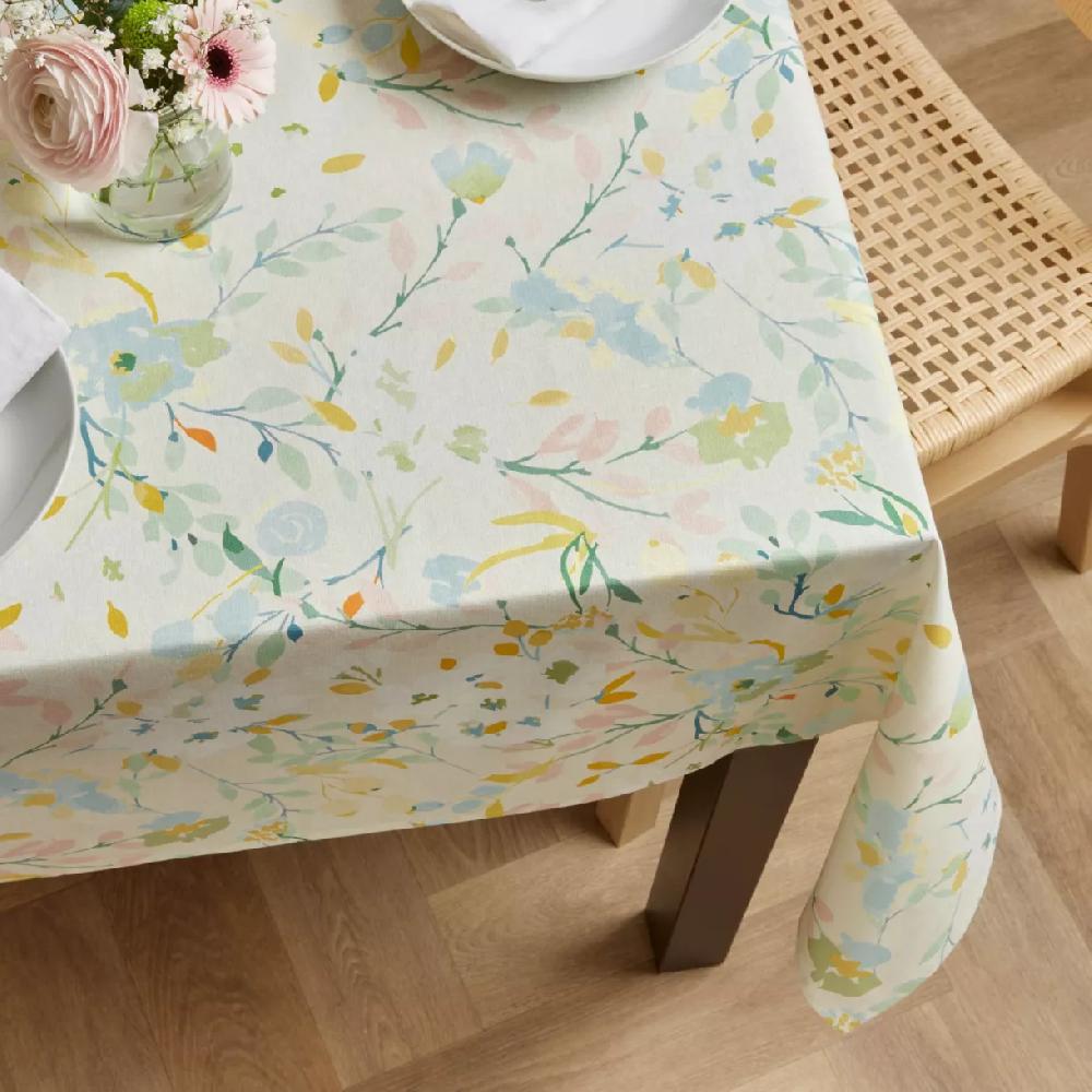 eminza Nappe rectangulaire coton enduit (150 x 250 cm) Ornella Multicolore
