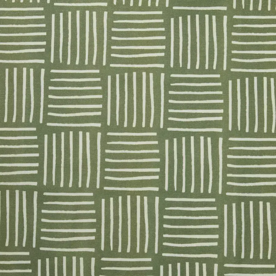 Eminza Nappe Rectangulaire Coton Enduit (150 X 250 Cm) Paolo Verte