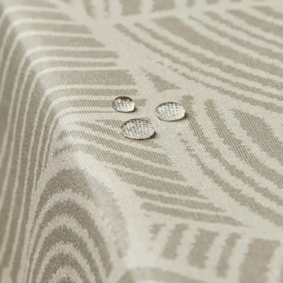 Eminza Nappe Rectangulaire Coton Enduit (150 X 250 Cm) Sarah Beige