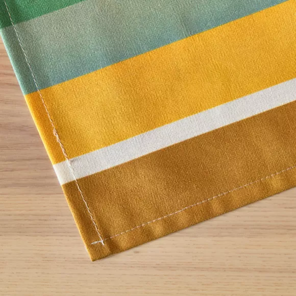 Eminza Nappe Rectangulaire Coton Enduit (150 X 350 Cm) Ajaccio Multicolore