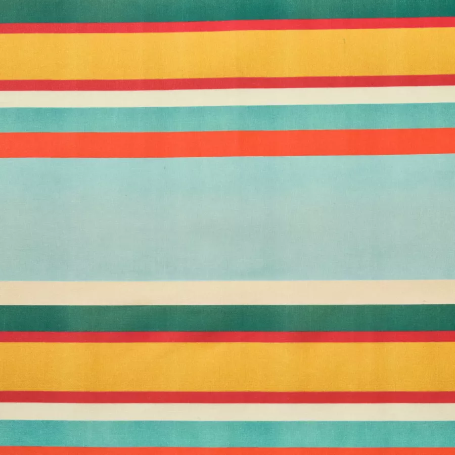 Eminza Nappe Rectangulaire Coton Enduit (150 X 350 Cm) Cervione Multicolore