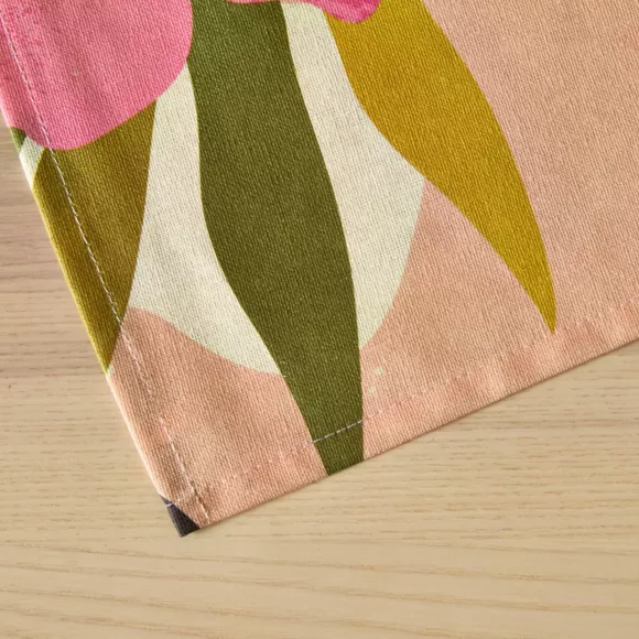 Eminza Nappe Rectangulaire Coton Enduit (150 X 350 Cm) Rio Multicolore