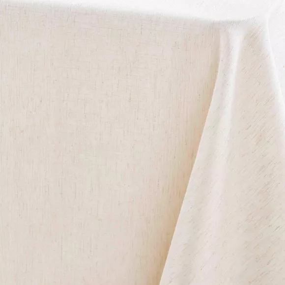 Eminza Nappe Rectangulaire Lin (140 X 240 Cm) Pauline Ecru