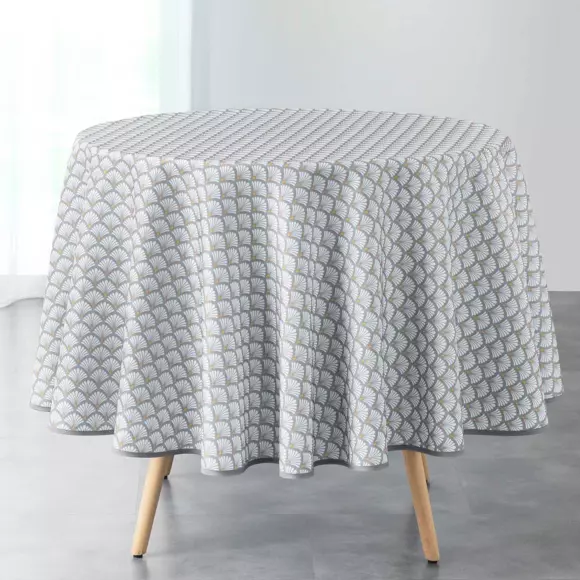 Eminza Nappe Ronde Anti Tache (D180 Cm) Artchic Blanche