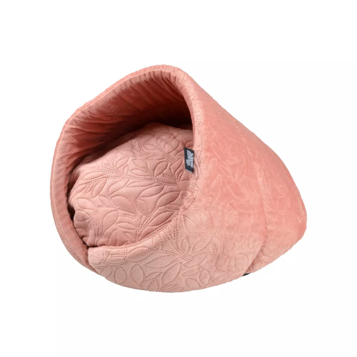 eminza Niche d'intérieur pour chat Boho D50 cm Bois de rose