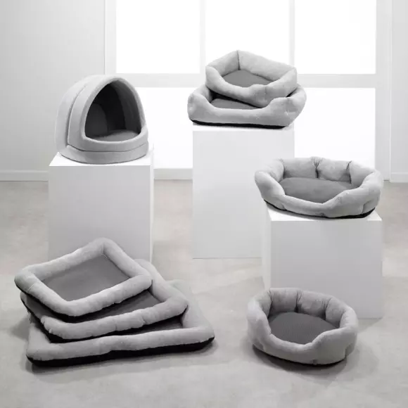 Eminza Niche D'intérieur Pour Chat Graphène L35 Cm Gris