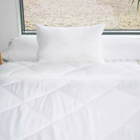 Eminza Oreiller Rectangulaire Ajustable (50 X 70 Cm) Mémoire De Forme Blanc