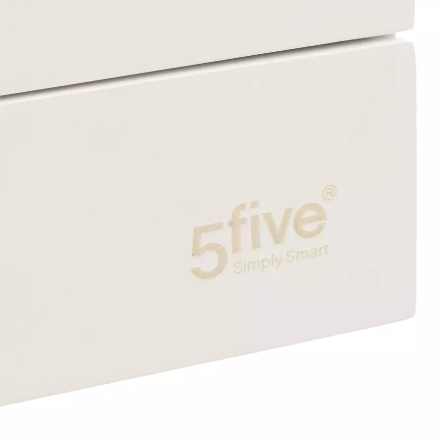 Eminza Organisateur De Maquillage 1 Tiroir Natureo Blanc