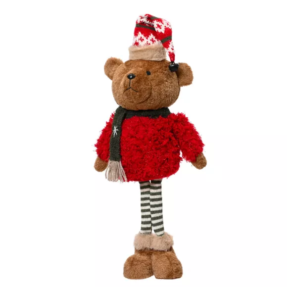Eminza Ourson De Noël Déco (H54 Cm) Pippin à La Montagne