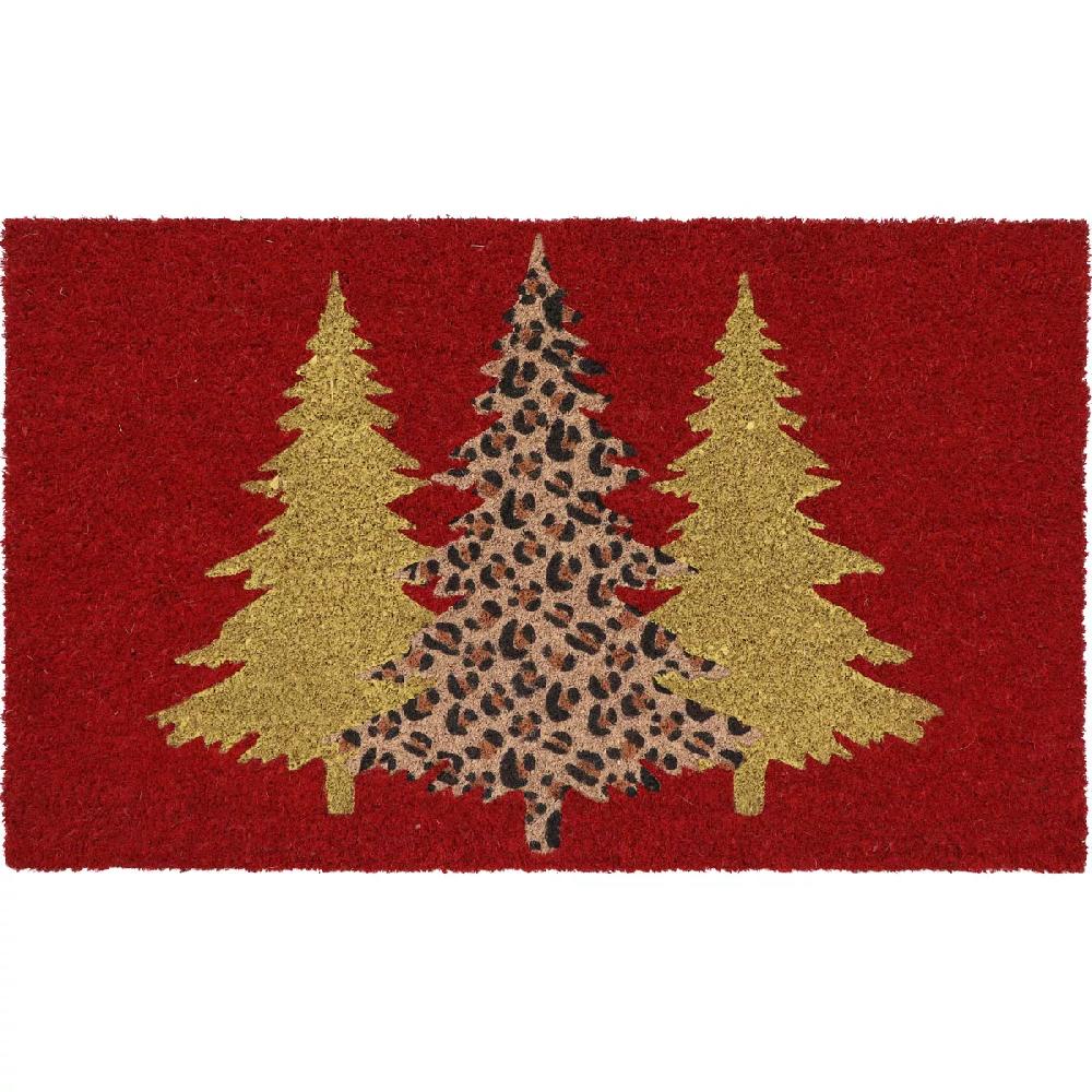 eminza Paillasson de Noël coco (45 x 75 cm) Sapin Rouge eminza Paillasson de Noël coco (45 x 75 cm) Sapin Rouge