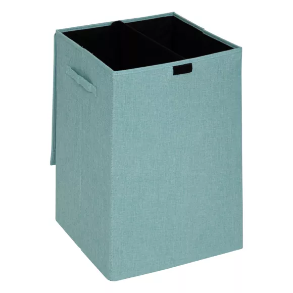 Eminza Panier à Linge Avec Séparateur (H60 Cm) Colors Bleu Arctique