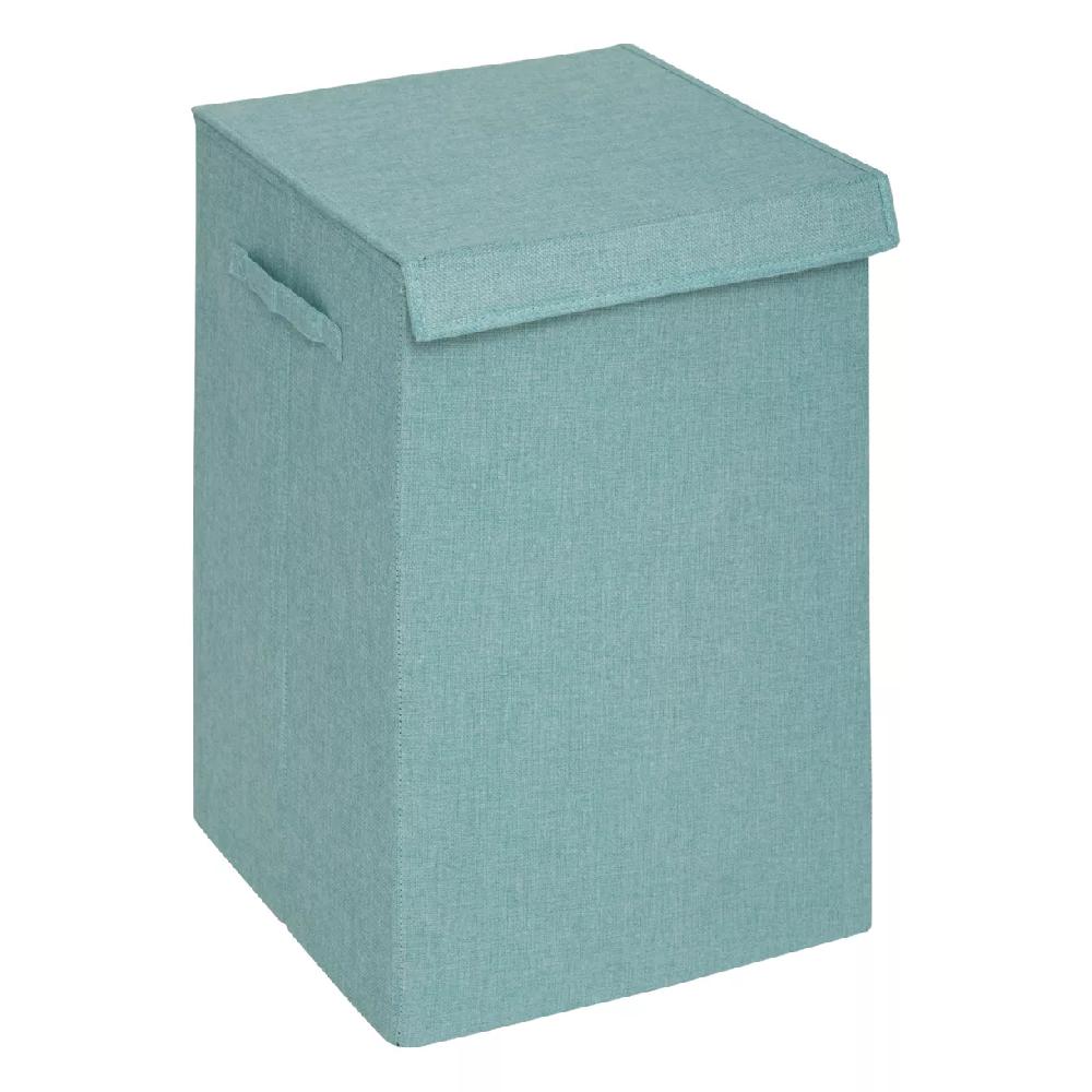 eminza Panier à linge avec séparateur (H60 cm) Colors Bleu arctique