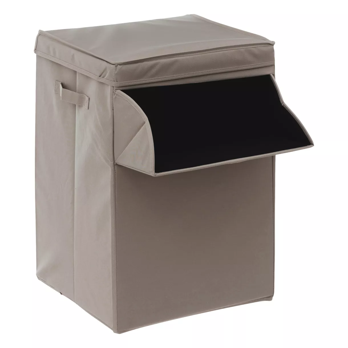 eminza Panier à linge pliable (36 x 36 x 55 cm) Colorama Beige