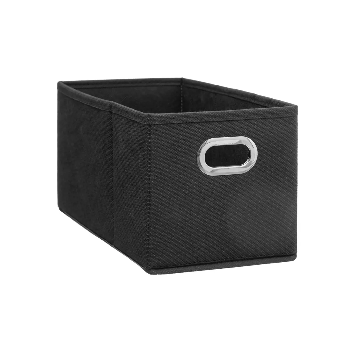 eminza Panier de rangement (15 x 31 cm) Helena Gris anthracite