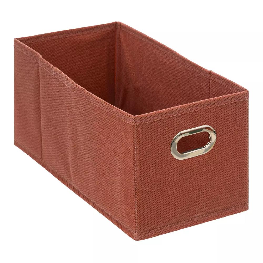 eminza Panier de rangement (15 x 31 cm) Helena Terre de Sienne