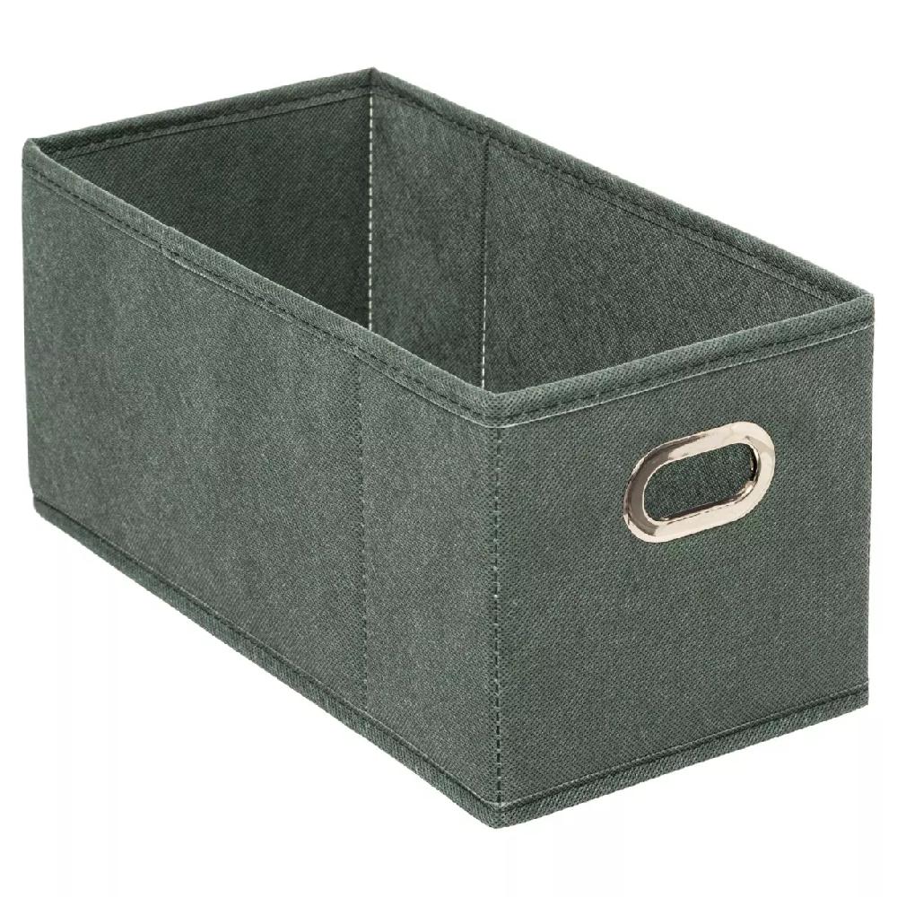 eminza Panier de rangement (15 x 31 cm) Helena Vert kaki