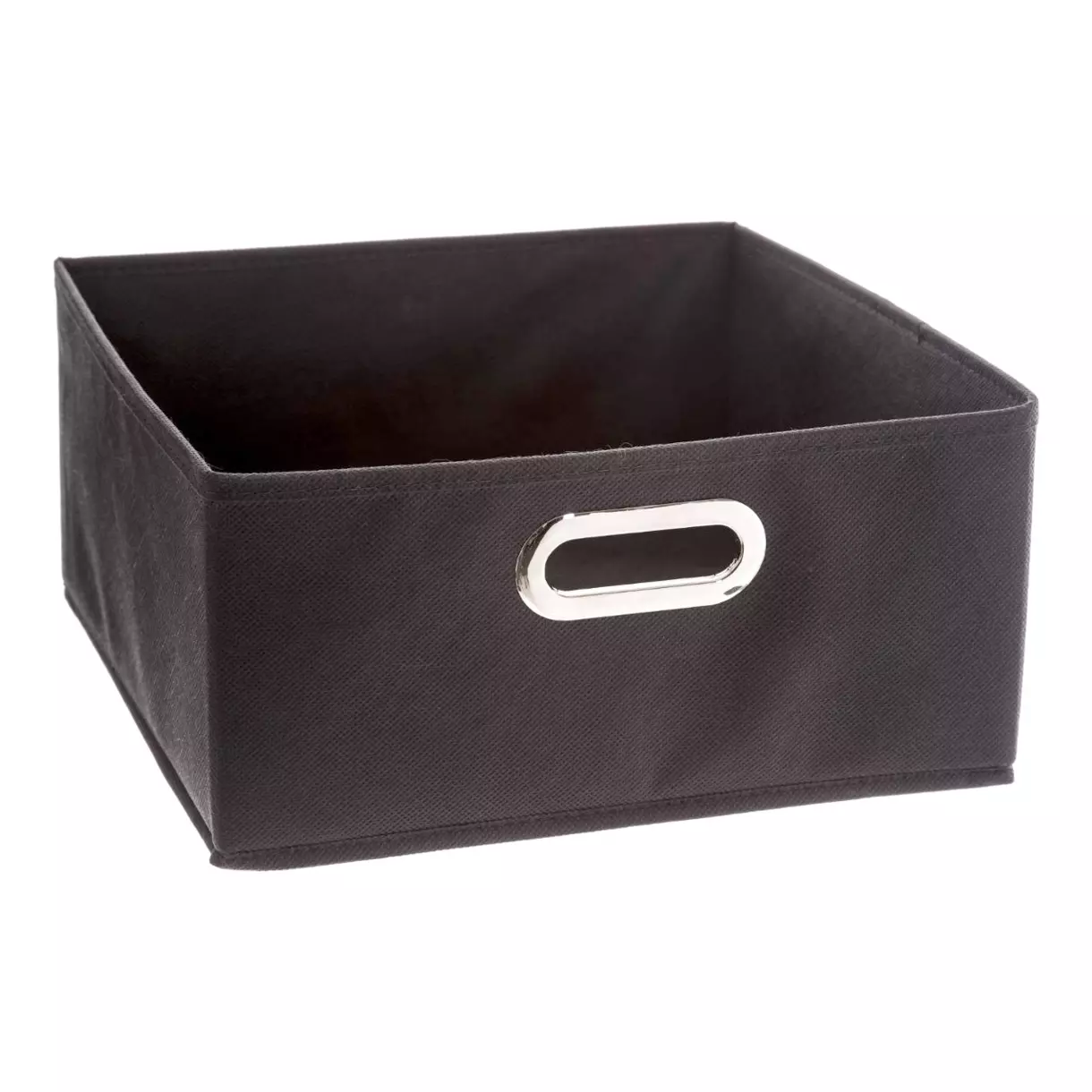 eminza Panier de rangement (31 x 15 cm) Helena Gris anthracite