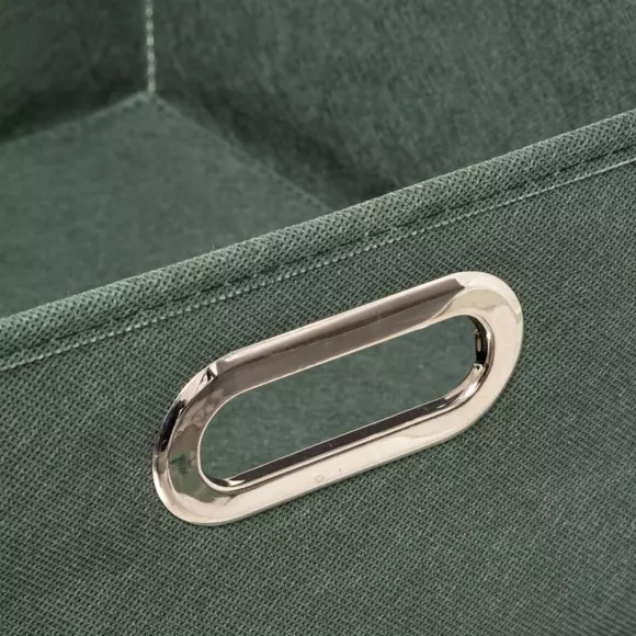 Eminza Panier De Rangement (31 X 15 Cm) Helena Vert Kaki