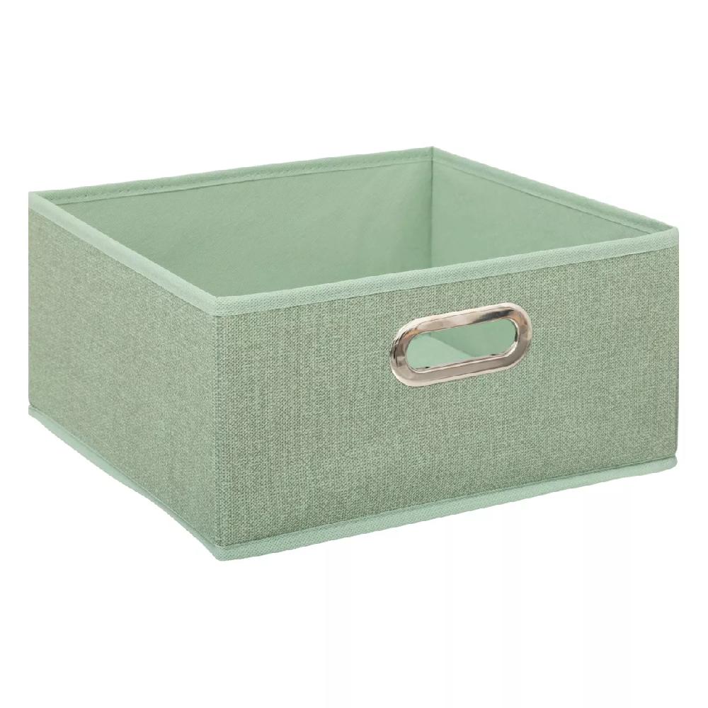 eminza Panier de rangement (31 x 15 cm) Helena Vert sauge